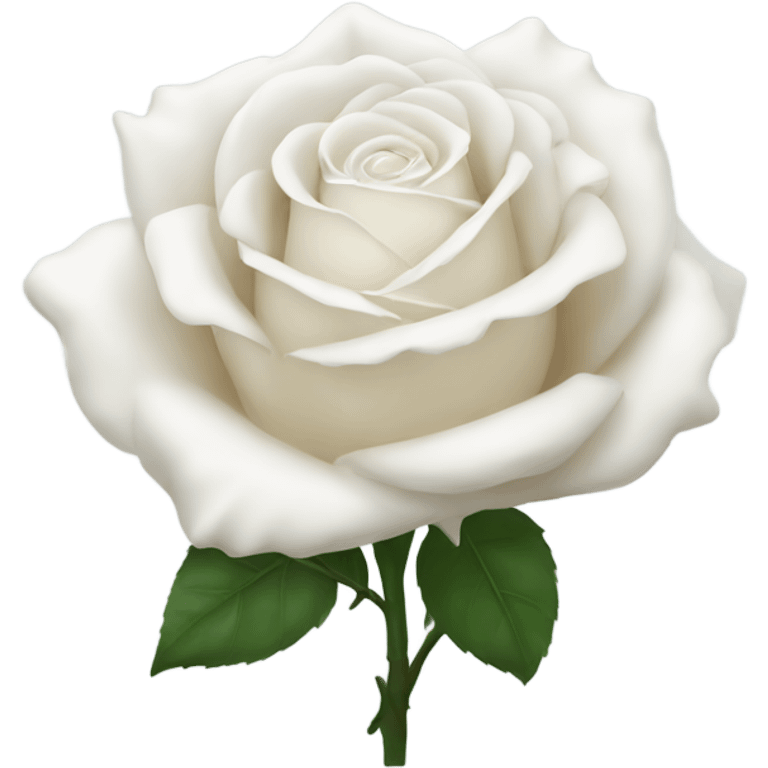 White rose emoji