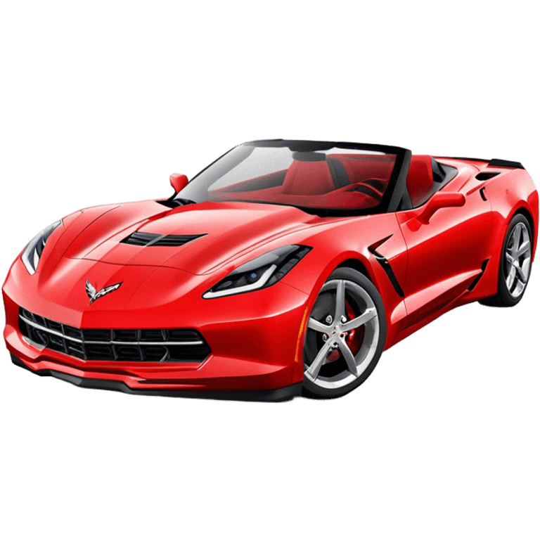 Chevrolet Corvette - Chevrolet (Model Year: 2022) (Iconic colour: Red) emoji