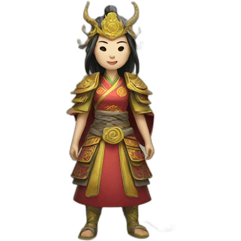 chinese-dragon-king- female emoji