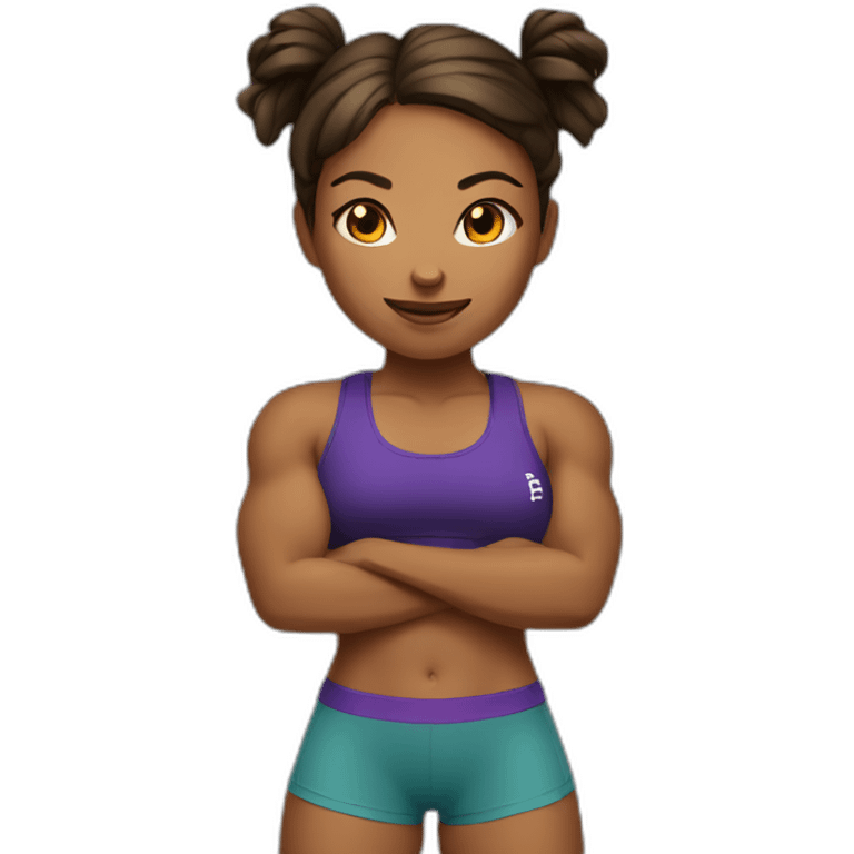 CrossFit girl emoji