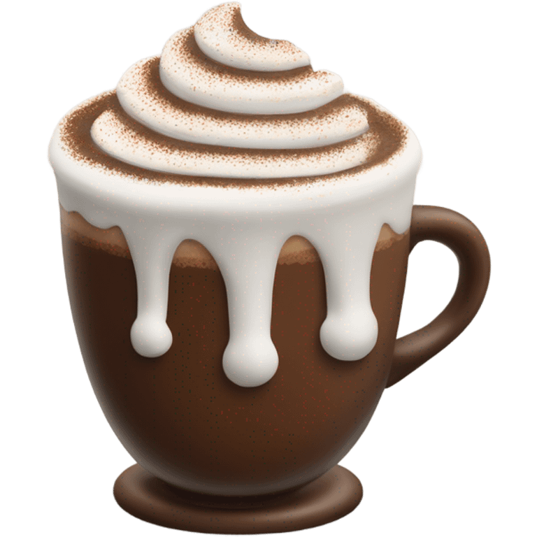 Hot chocolate in mug emoji