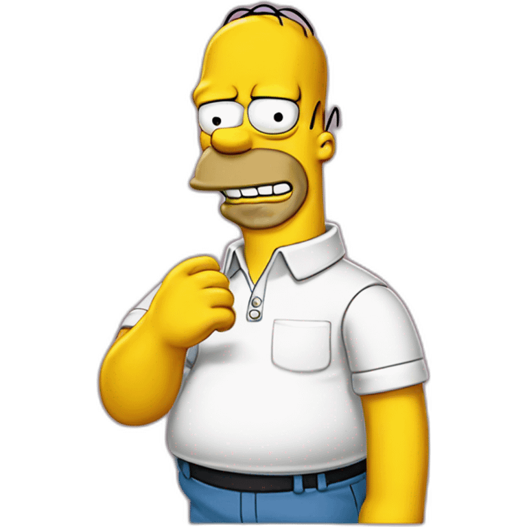 Homer simpson emoji