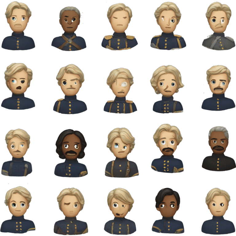 civil war emoji