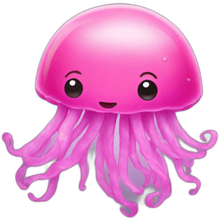 pink jellyfish emoji