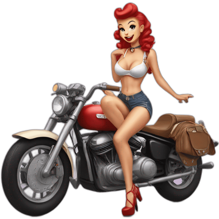 pin up moto emoji