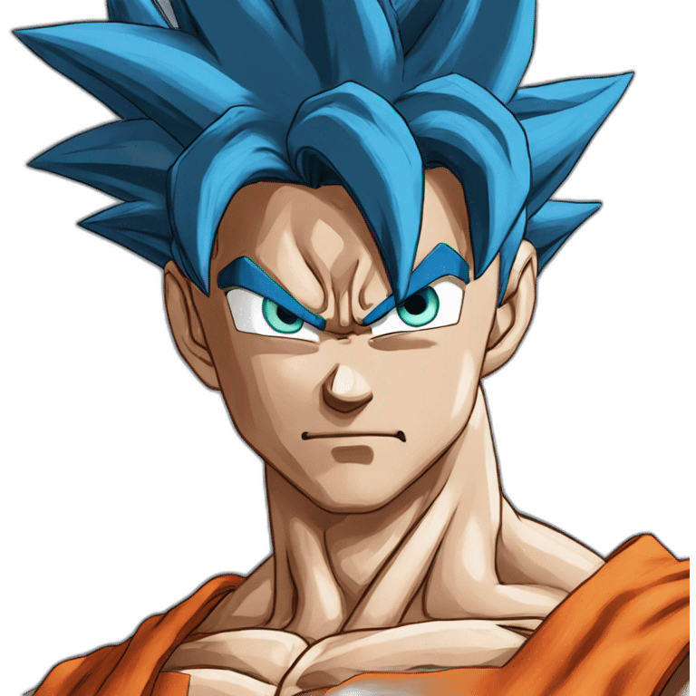 goku super sayan blue kaioken emoji