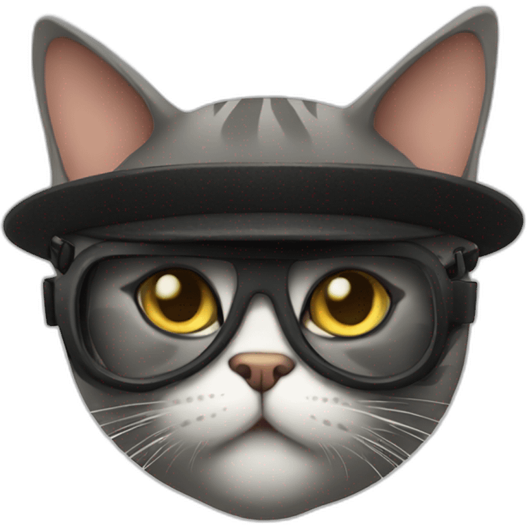 spy cat emoji