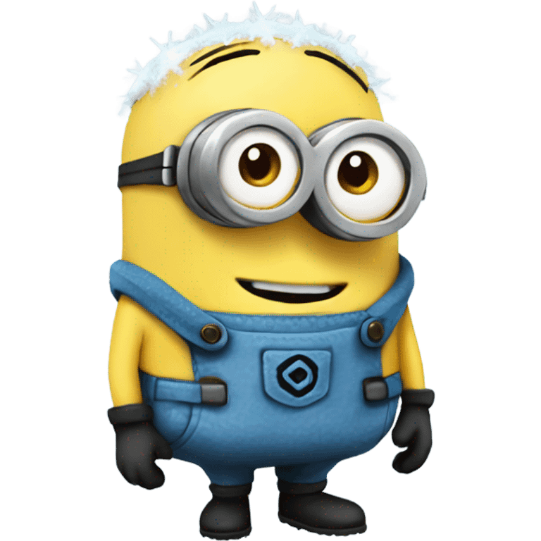 freezing minion emoji