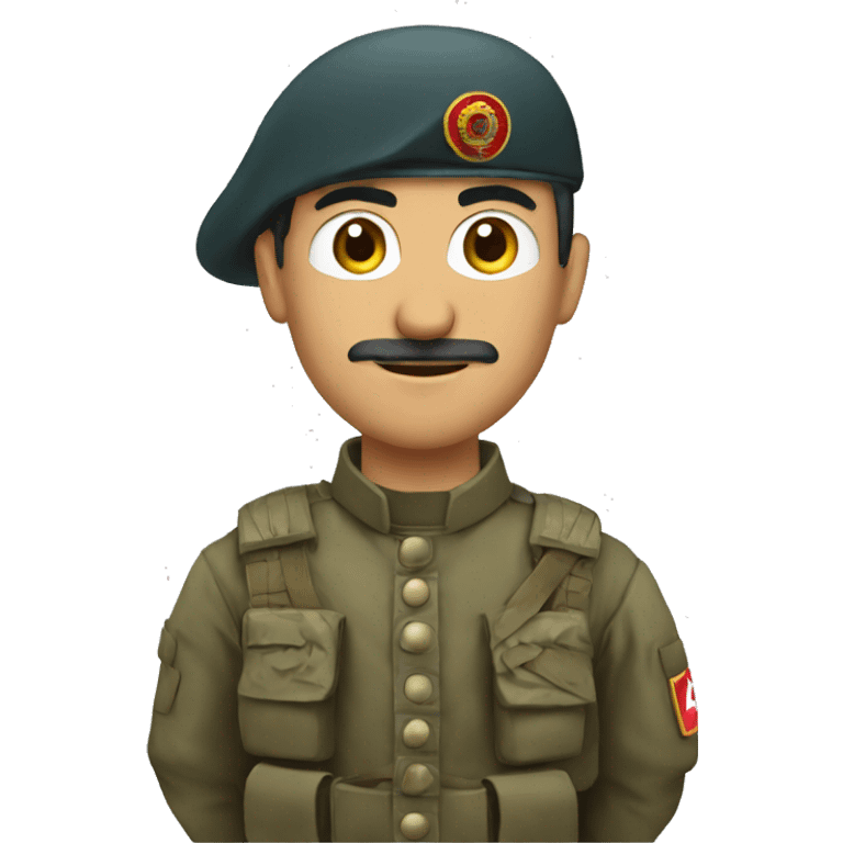 Turkish soldier emoji