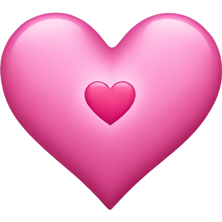 Pink heart healing emoji