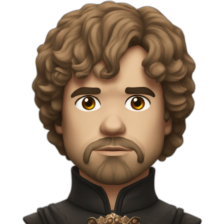 Tyrion Lannister with Kiss Make Up emoji