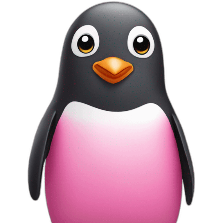 pink penguin emoji