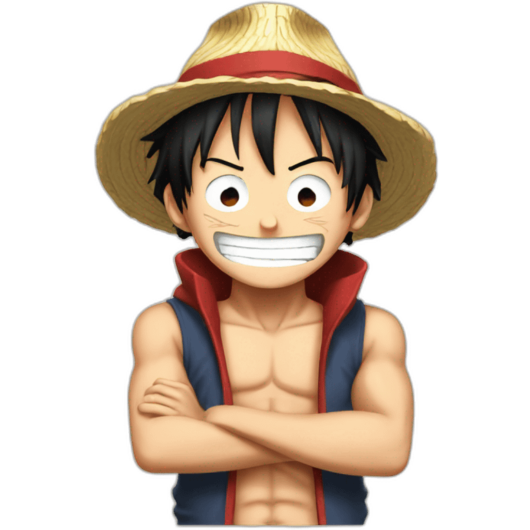 Luffy emoji