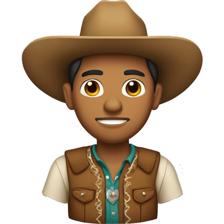 Mexican cowboy  emoji