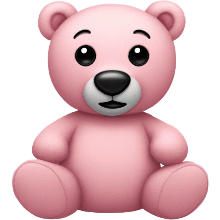 Pink bear emoji