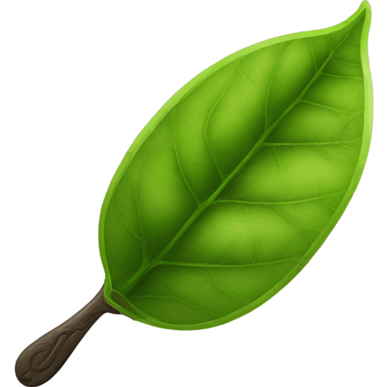  tea leaf spoon emoji