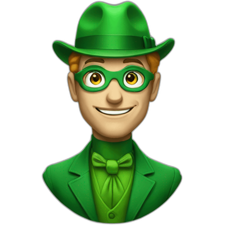 The riddler emoji