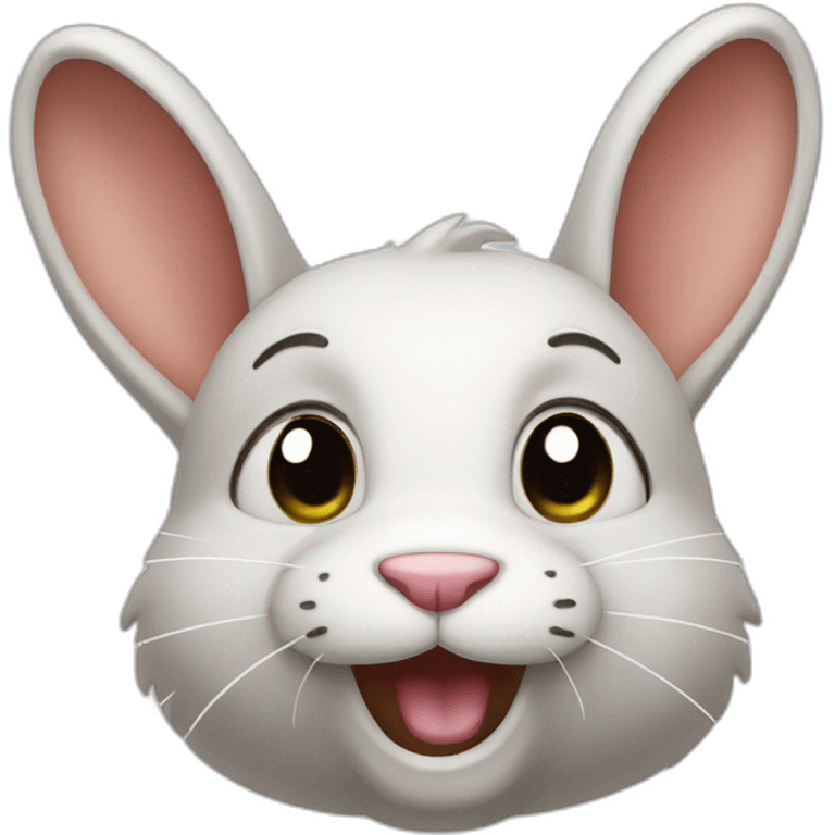 lapin qui fait caca emoji