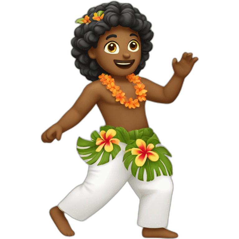 Danse Hawaï  emoji