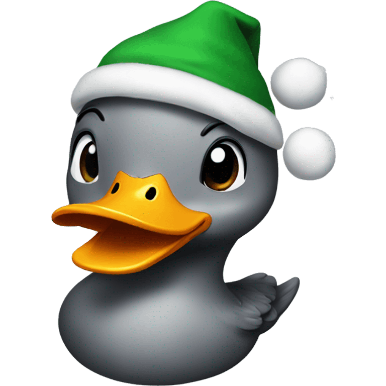 christmas duck emoji