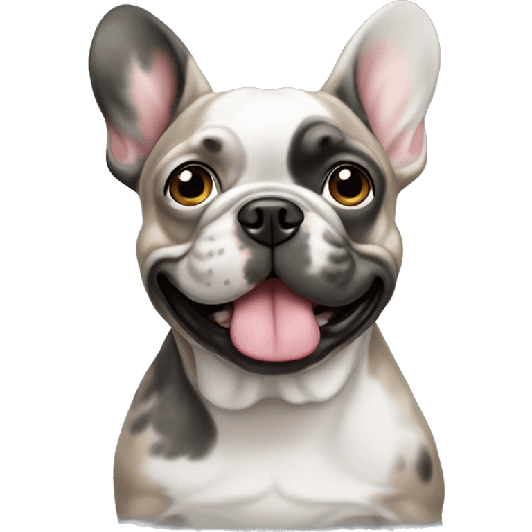 Merle Frenchie emoji