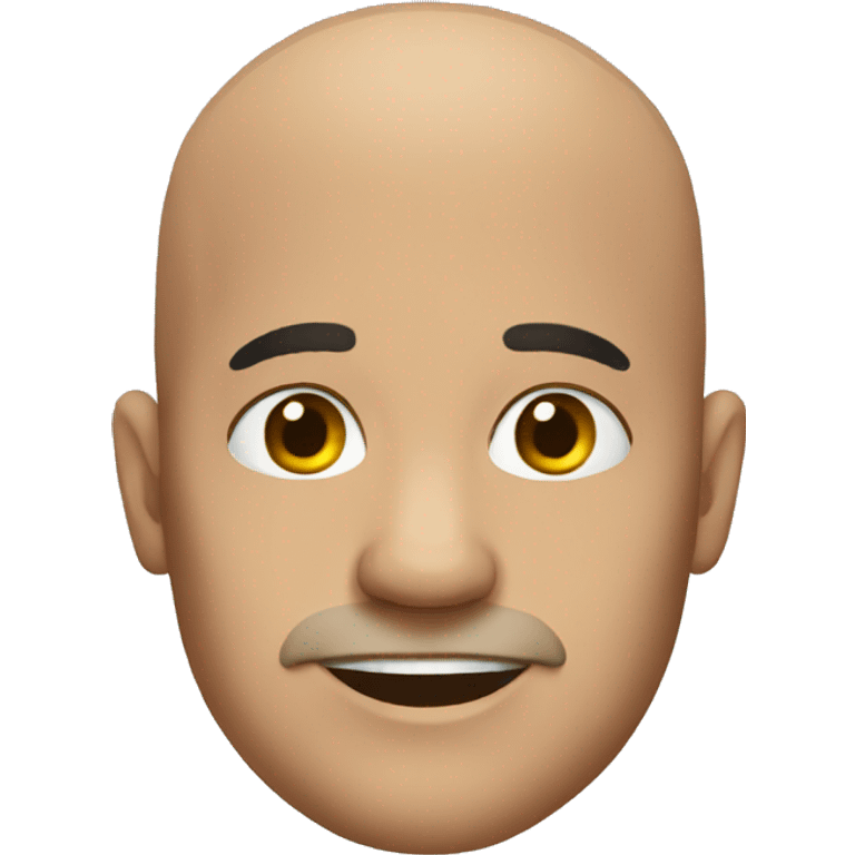 Bald emoji