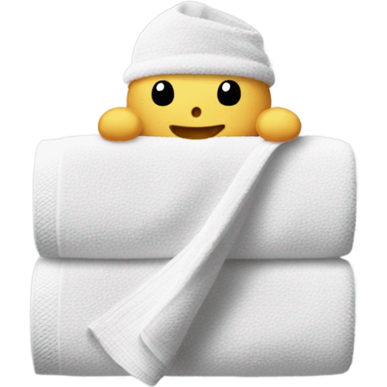 towel for hand emoji