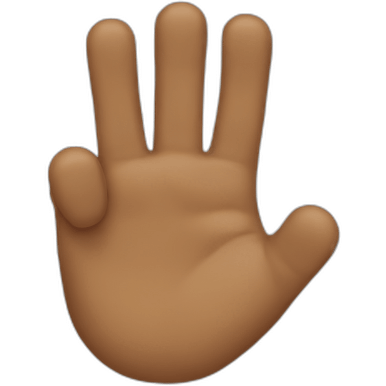 bear finger emoji