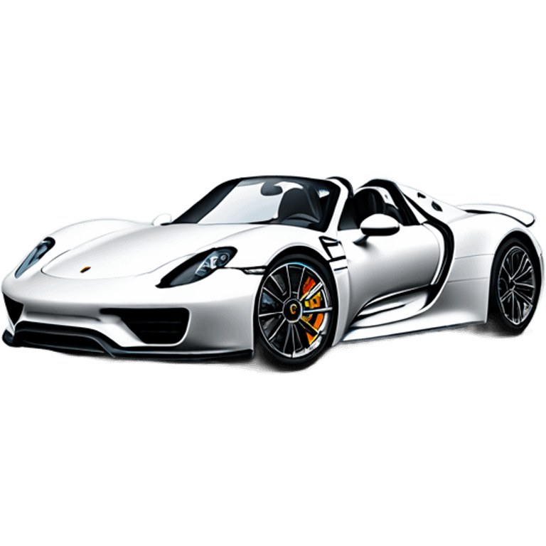 porsche 918 spyder emoji