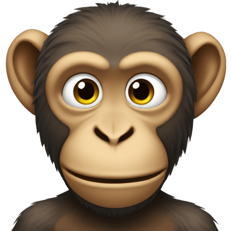 Monkey holding  emoji