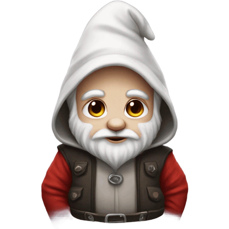 Gnome in panda onesie  emoji