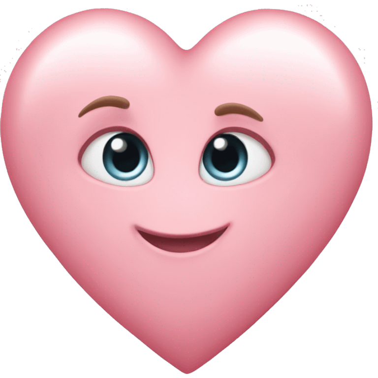 BABY PINK HEART emoji