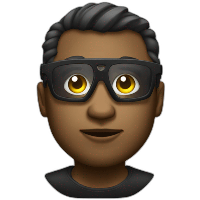 techno music producer rave emoji