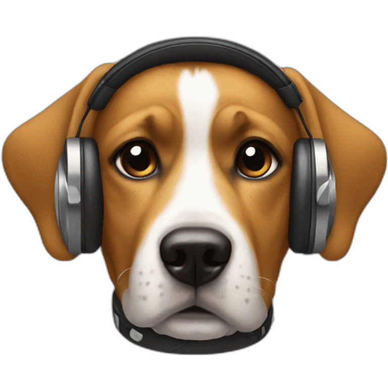 Dj dog emoji