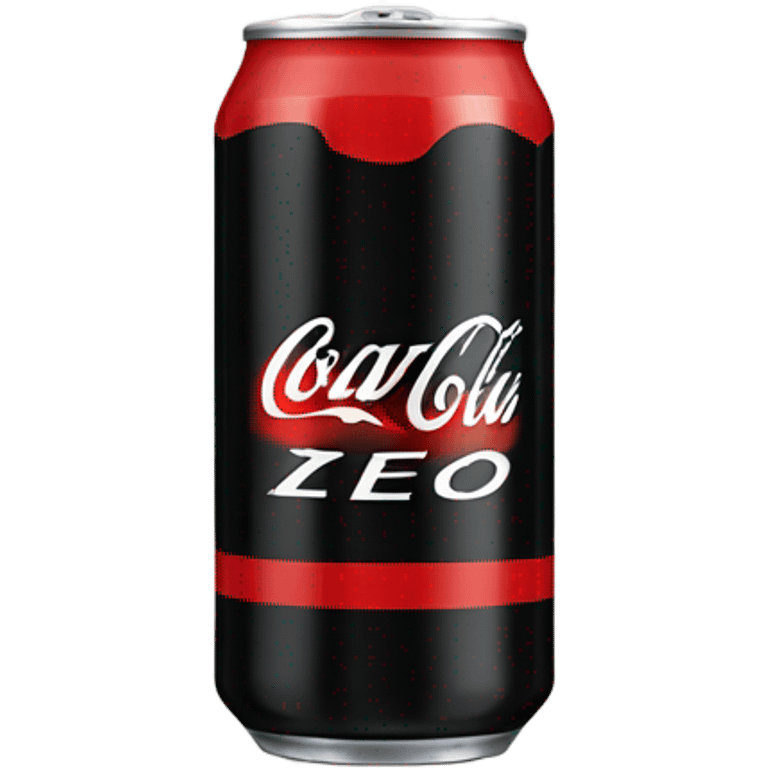 Coca Cola zero emoji