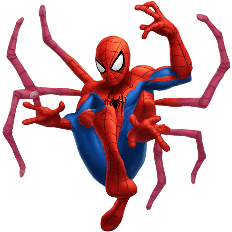 SPIDERMAN WITH SIX ARMS emoji