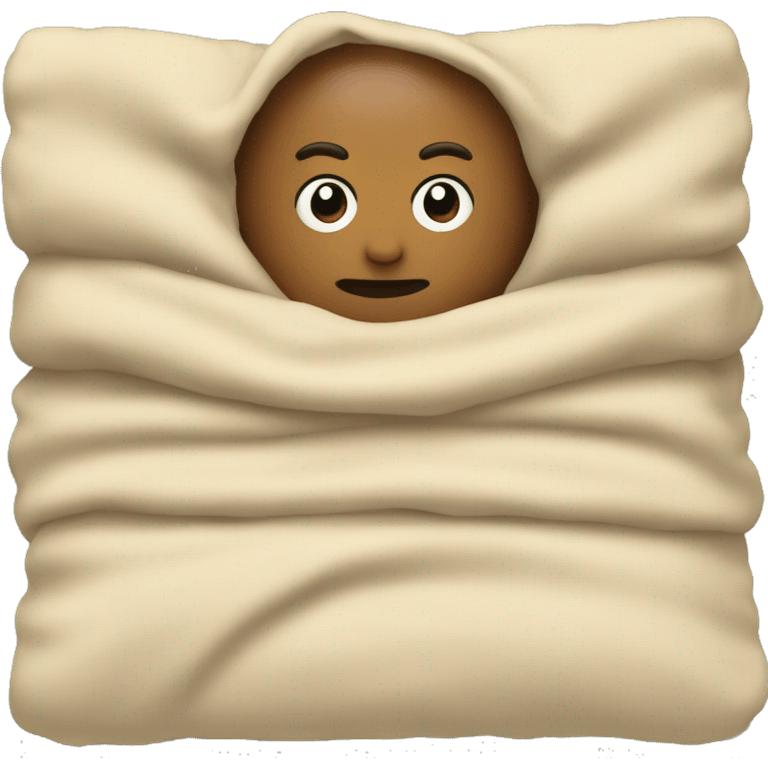 Beige blanket emoji