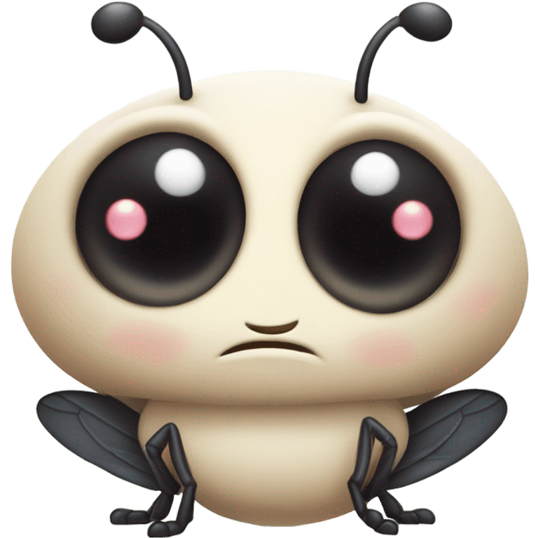 Love bug holding baby emoji