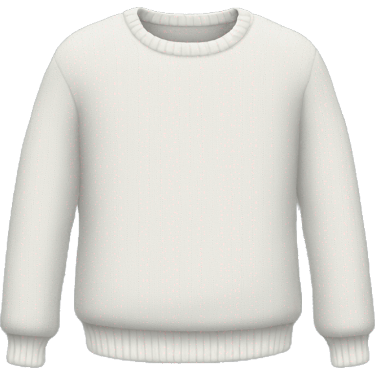 white sweater emoji