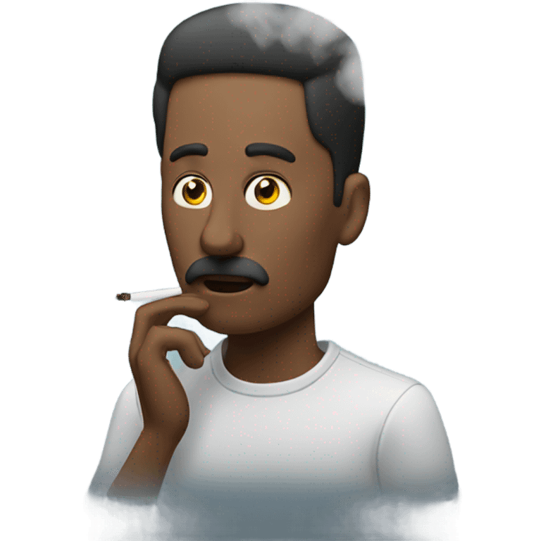 Man smoke  emoji