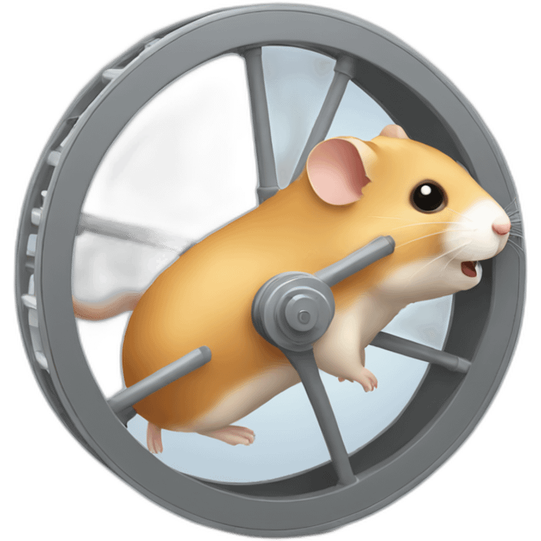 hamster running wheel emoji