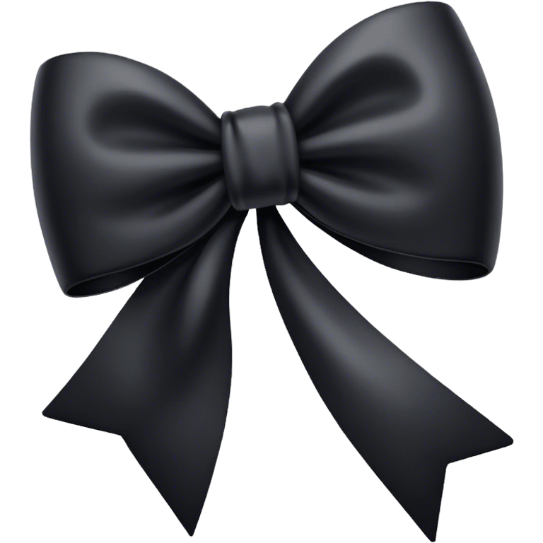 black bow emoji