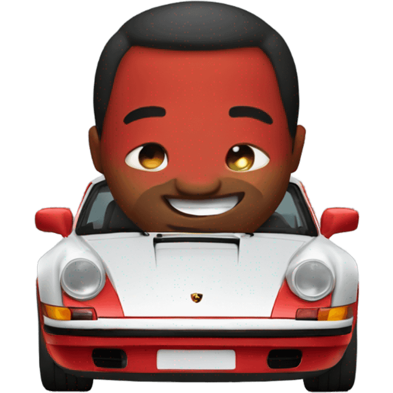 Red Porsche emoji