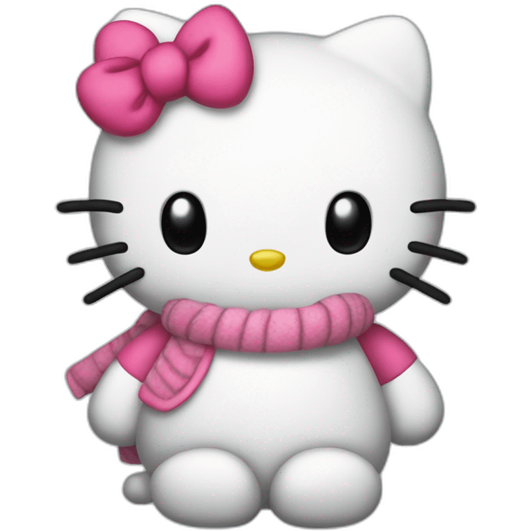 Hello kitty mutlu emoji