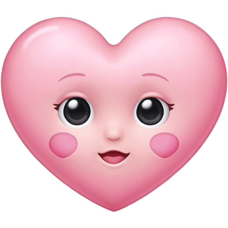 baby pink heart emoji