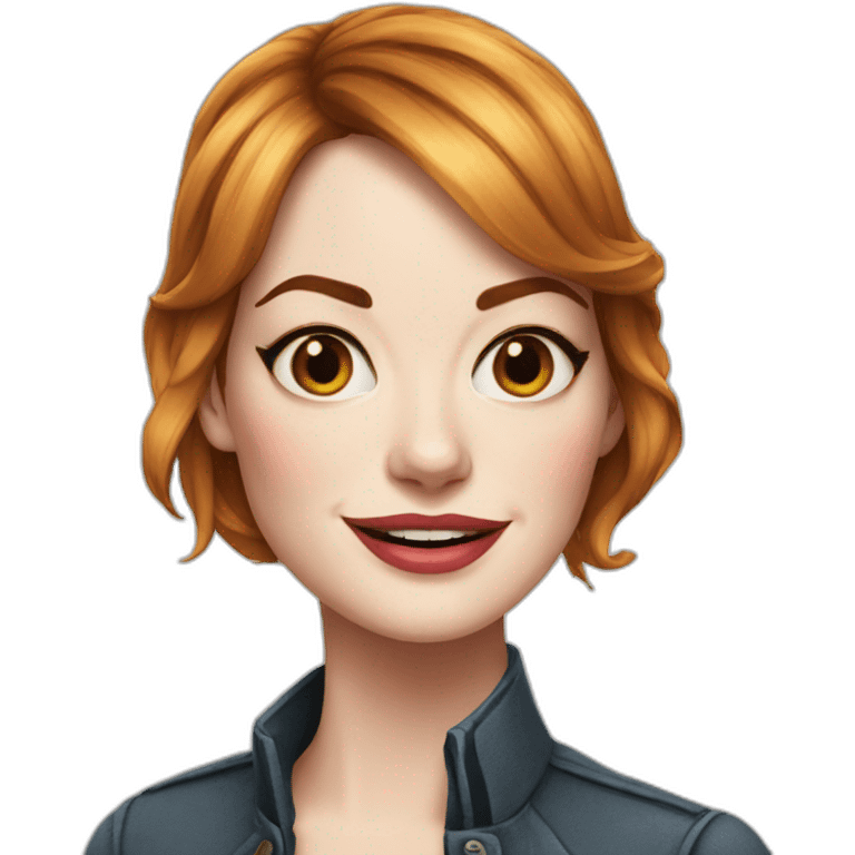 Emma-stone-sing emoji