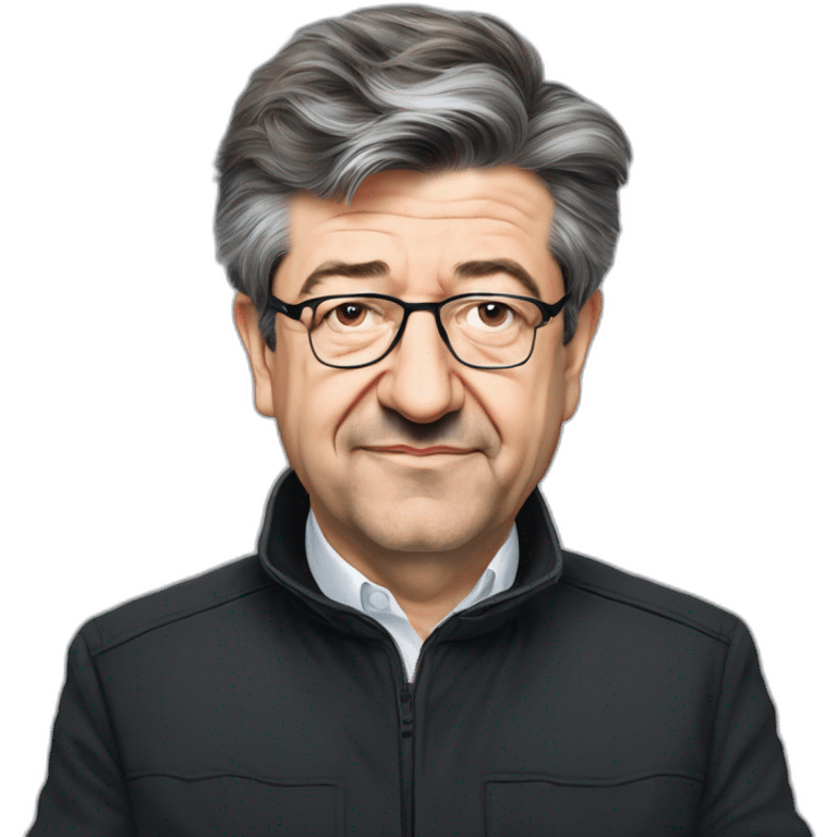 Jean luc Mélenchon gros oreilles emoji