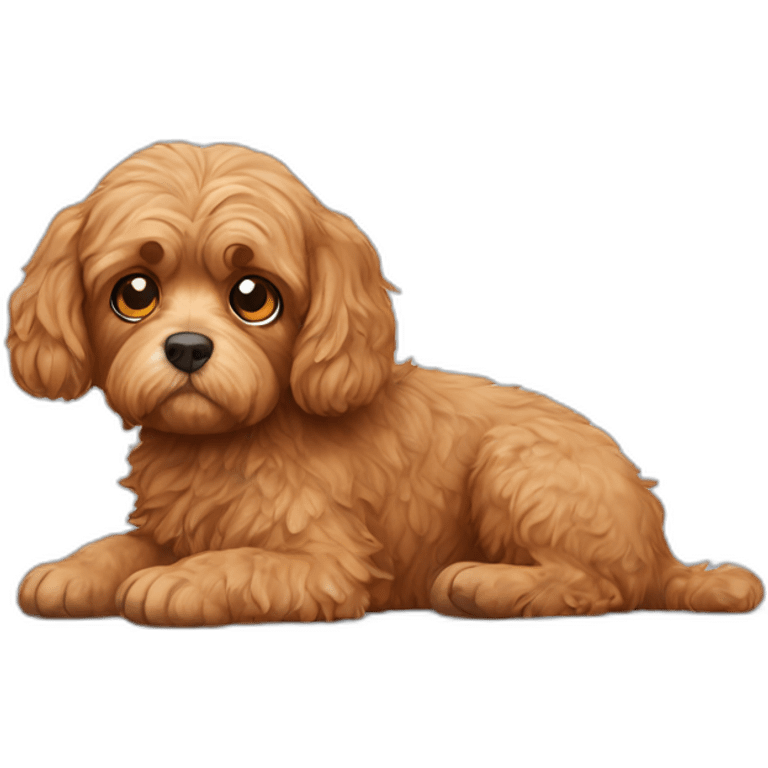 cavoodle sick emoji