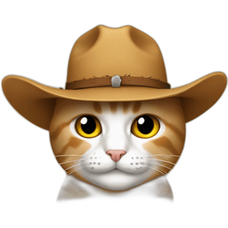 cat with cowboy bootsd emoji