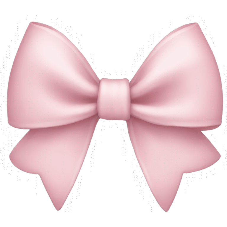 Light pink bow emoji